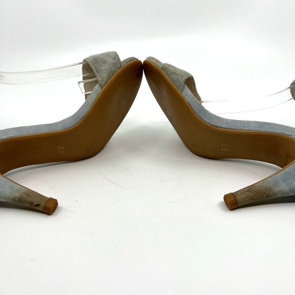 Jeffrey Campbell Lindsay Ankle Strap Suede Sandal Women's 6.5 US - Picture 8 of 10